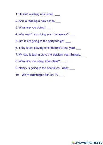 Present Continuous - Present or Future?