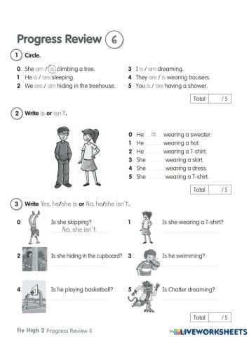 Fly High 2 Progress Review