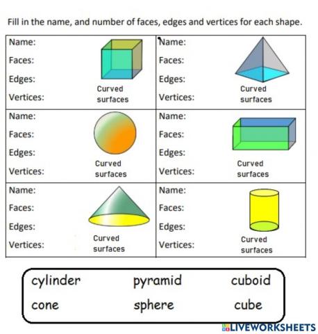 Identifying 3D Shapes