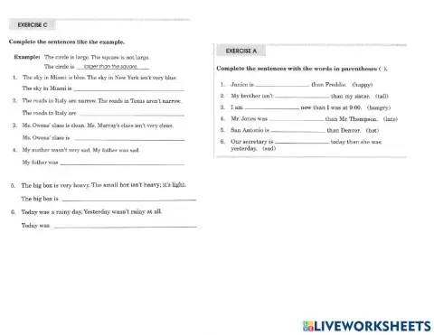 NIALC Vol. 2 Lesson 18 Comparatives