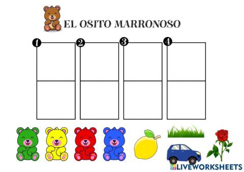 Secuencia temporal - osito marronoso