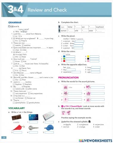 Units 3 and 4 - Review