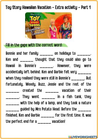 Toy Story Summer Vacation - Part 1