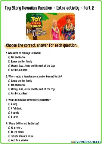 Toy Story Summer Vacation - Part 2