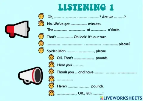 Plus - unit 3 - listening 1