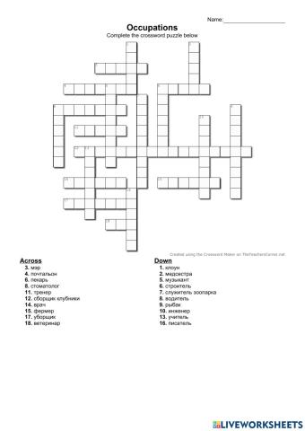 Jobs and Occupations