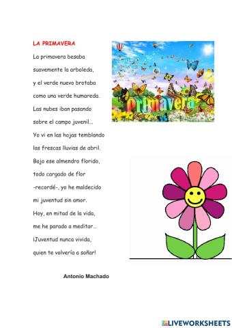Primavera Antonio Machado