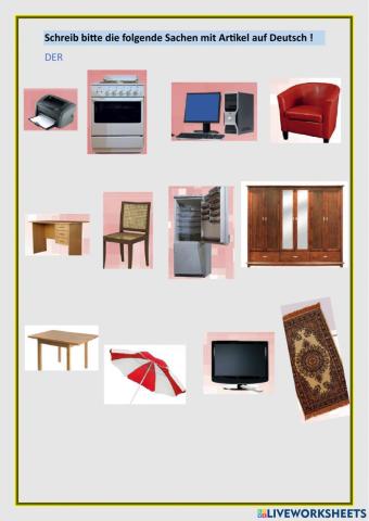 Möbel in der Wohnung - Kapitel 8
