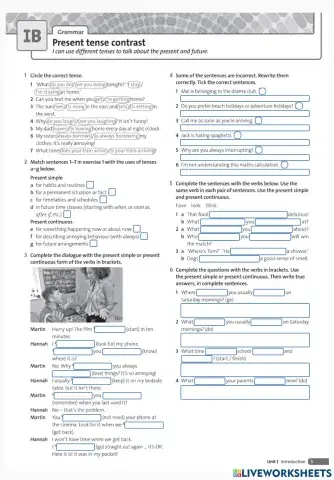 Sol-3-intro-b-PRESENT TENSE CONTRAST