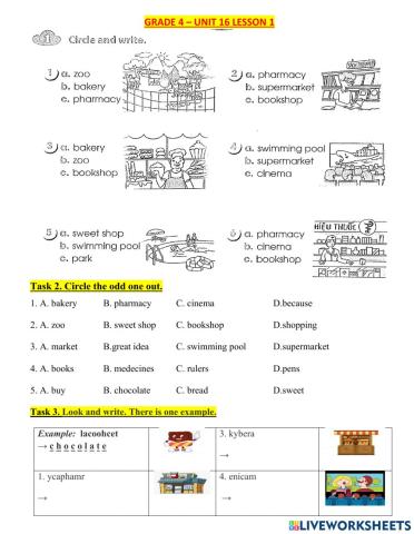 G4-unit 16 lesson 1 test1