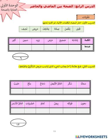 الصحة بين الماضي والحاضر