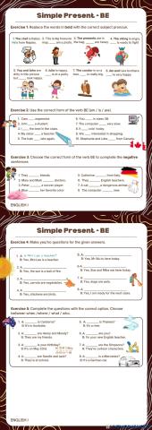 Simple Present BE