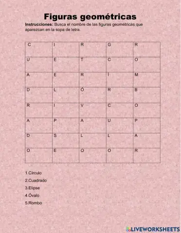 Figuras geométricas