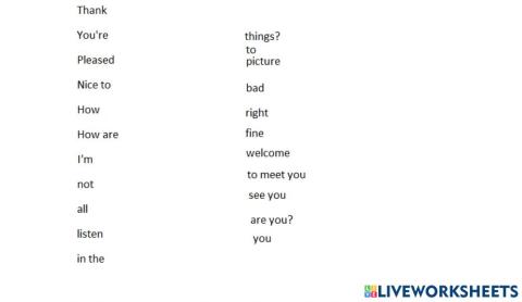 1.1 vocabulary practice