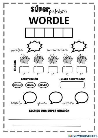 Wordle - nivel difícil