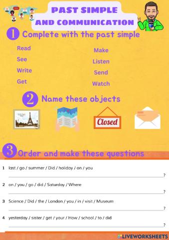 Past SImple and Communication