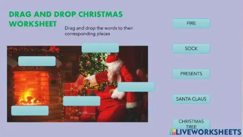 Drag and drop christmas