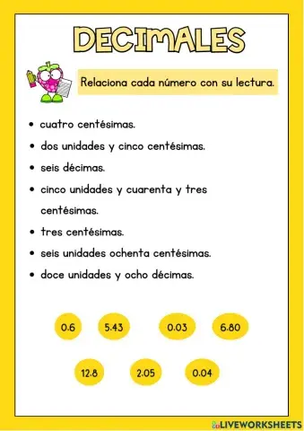 Decimales 1
