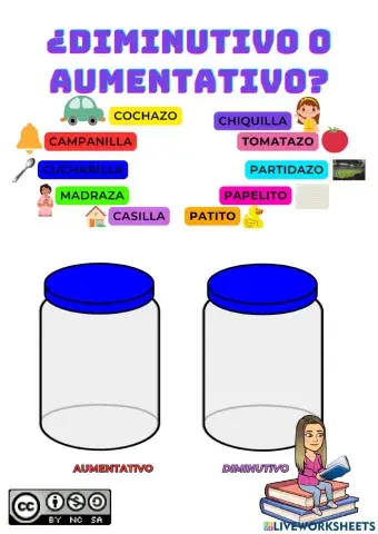 DIMINUTIVO O AUMENTATIVO