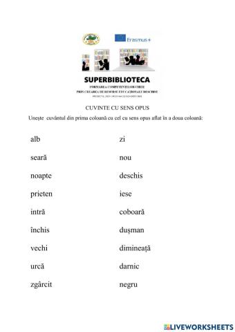 Cuvinte cu sens opus