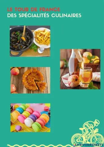 Le Tour de France des spécialités culinaires