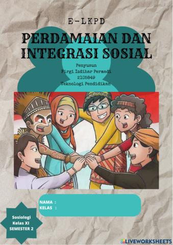 Perdamaian dan integrasi sosial