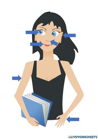 Parts of the body for primary students