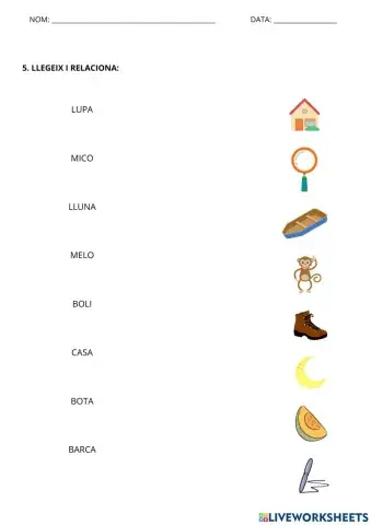 Relació imatge-paraula