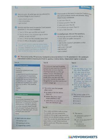 Reading-egzamin 8 klasisty