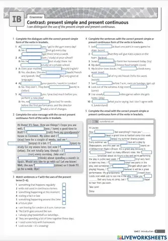 Sol-2-intro-b-present simple and present continuous