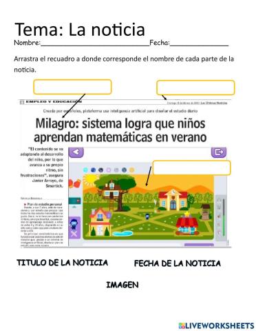 Elementos de la noticia