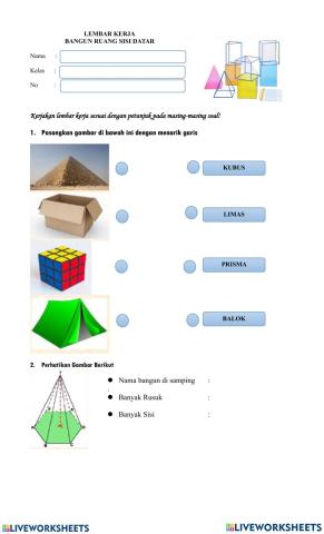 Penilaian Harian Bangun Ruang Sisi Datar