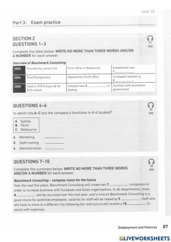 IELTS 5.0 - Unit 5 - Lesson 2 - Listening Practice