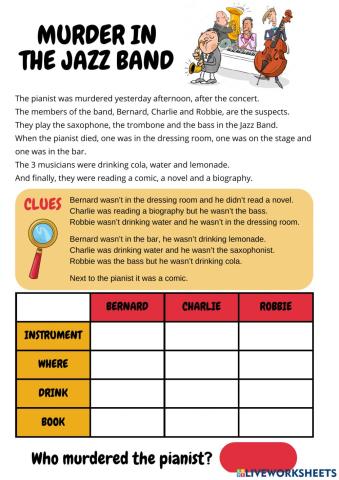 Murder in the Jazz Band