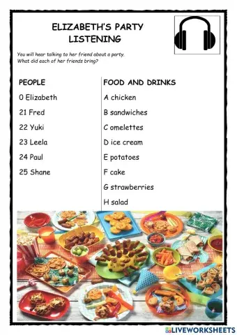 Elizabeth's Party Listening