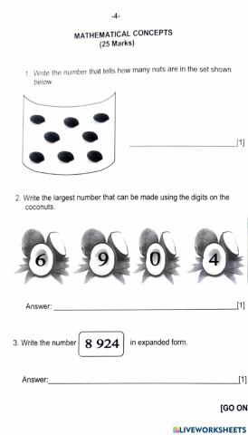 Mathematics Glat Review