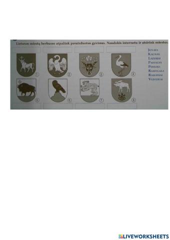 Savivaldybių herbai