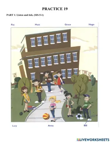 Starters-practice 19