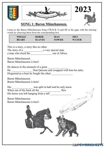 BARON MÜNCHAUSSEN SONGS forum theatre