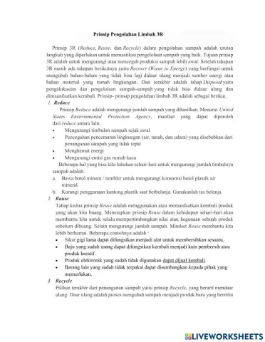 Pengolahn l-imbah 3R