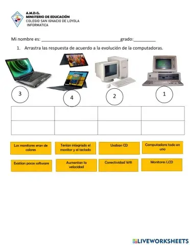 Evolución de la computadora