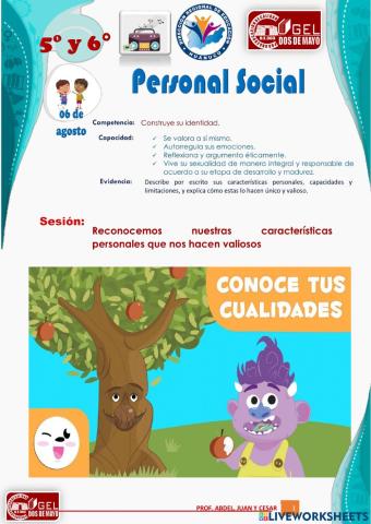 Característica y cualidades