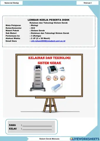 Kelainan dan Teknologi