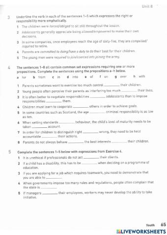 IELTS 5.0 - Unit 6 - Writing practice