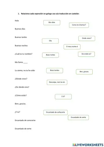 Coñecendo a alguén