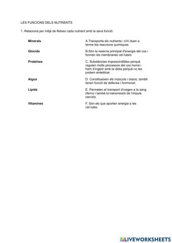 Funció de nutrients