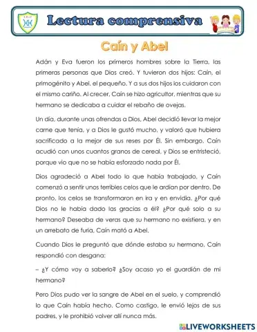 Caín y abel