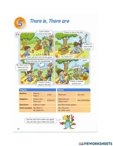 Idict 1 - Unit 11 - Lesson 7: Grammar time