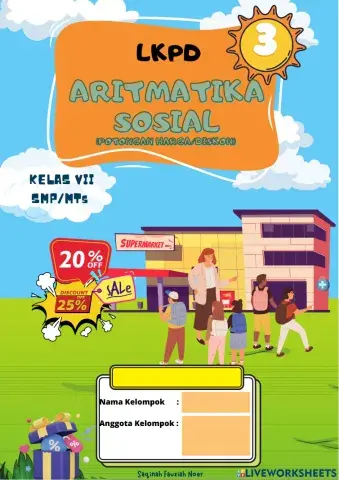 LKPD Aritmatika Sosial Pertemuan 3