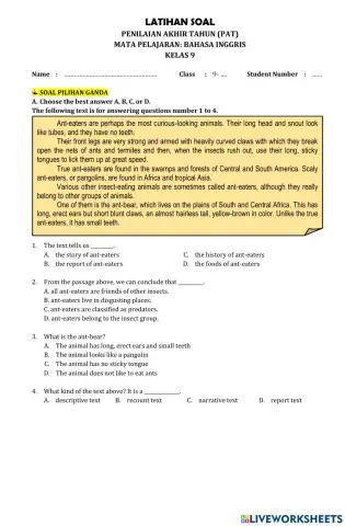 Latihan pat 9 (2022-2023)